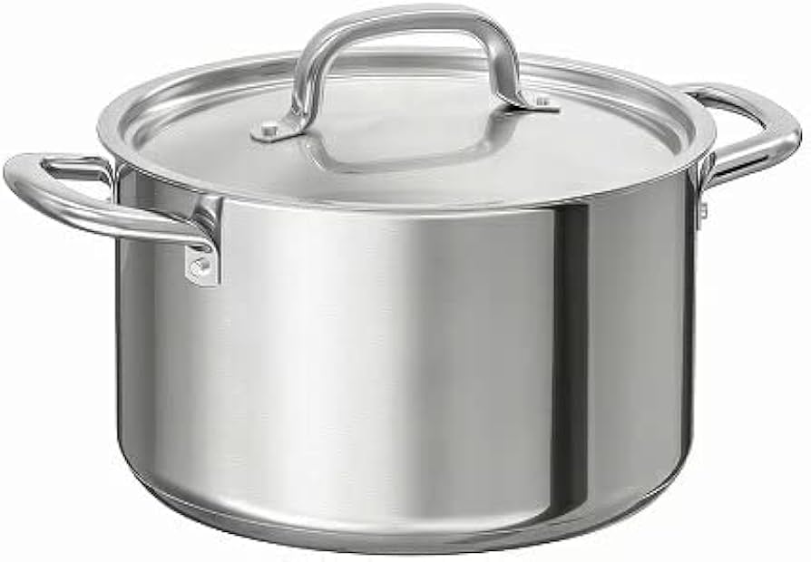 Amazon | IKEA/イケア IKEA 365+：鍋 ふた付き5 L ステンレス